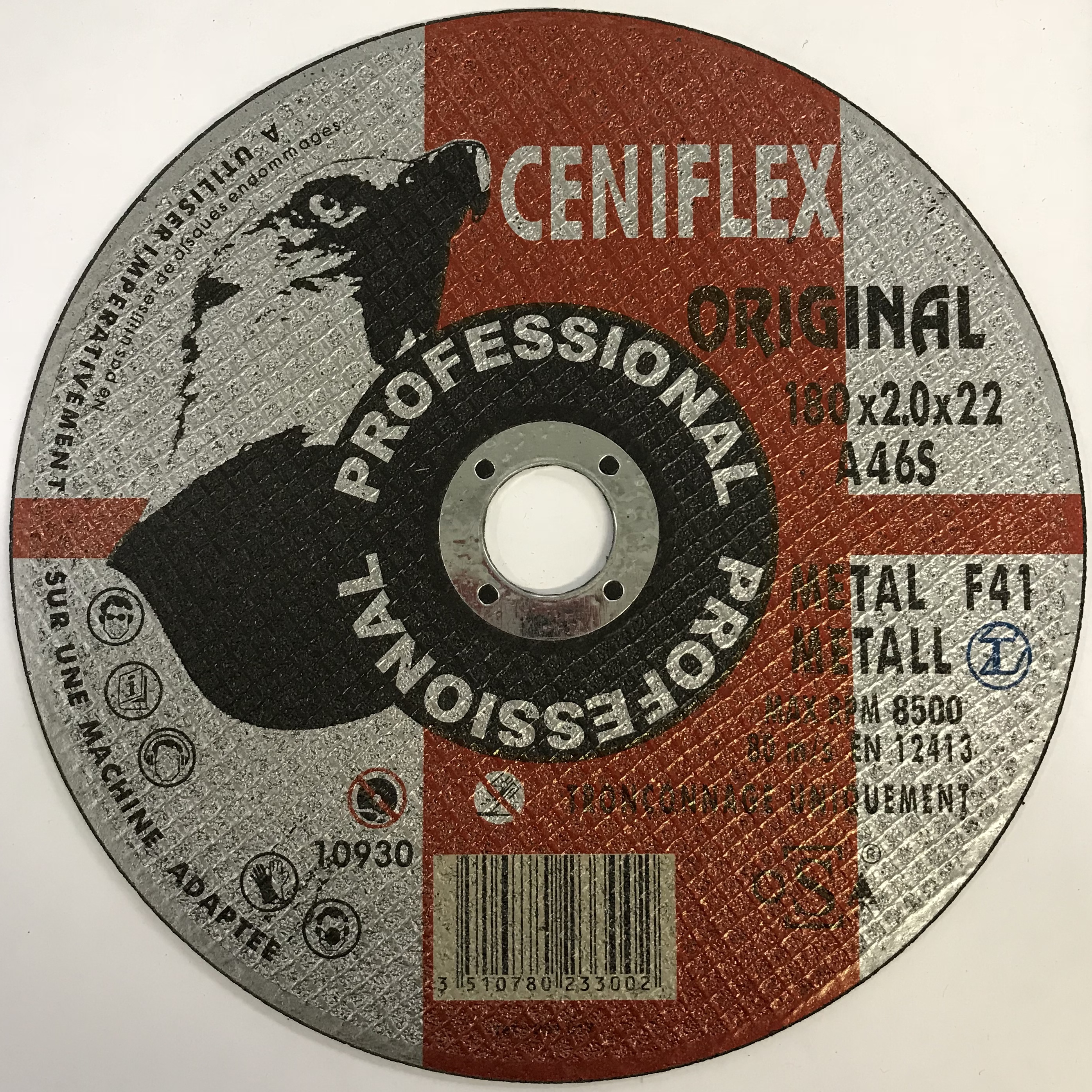 Диск отрезной 180х2.0х22.2  CENIFLEX-PROFESSIONAL