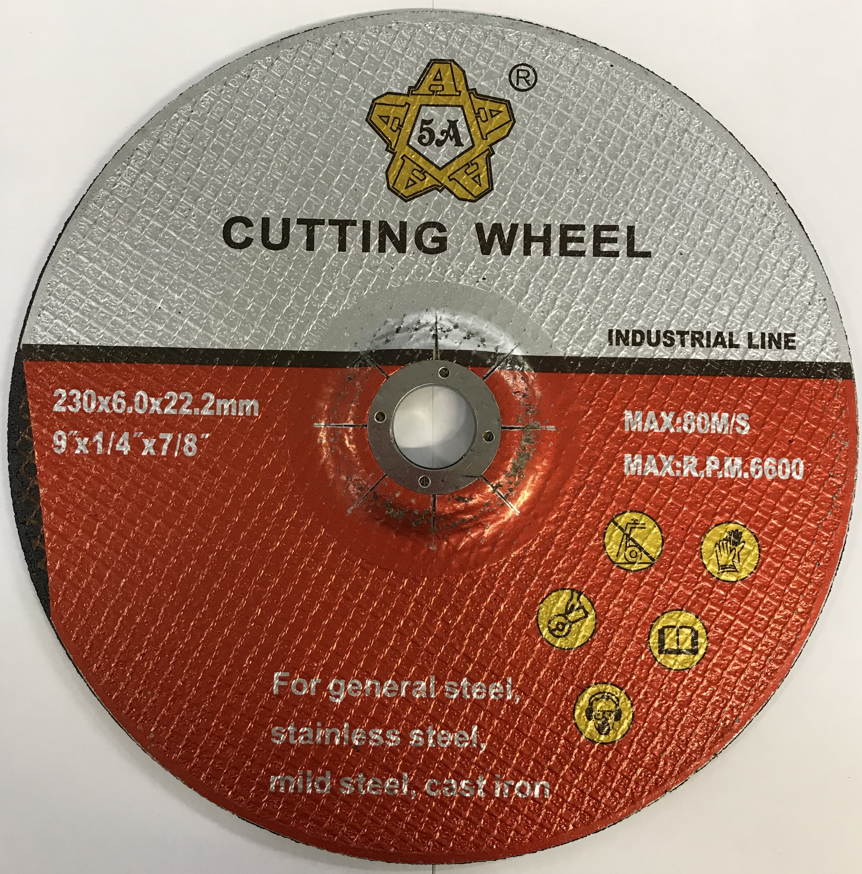 Диск зачистной 230х6.0х22.2  CUTTING WHEEL