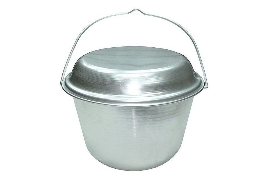 Котелок конический 6,0 л матовый