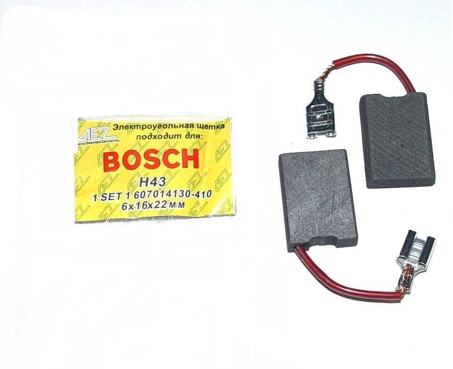 Щётка  N-539  BOSCH  6х16х22  Поводок, клемма-мама  Н43